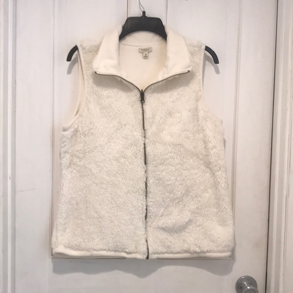 Medium white reversible Sonoma vest